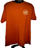 Burnt Orange T-shirt with khaki font