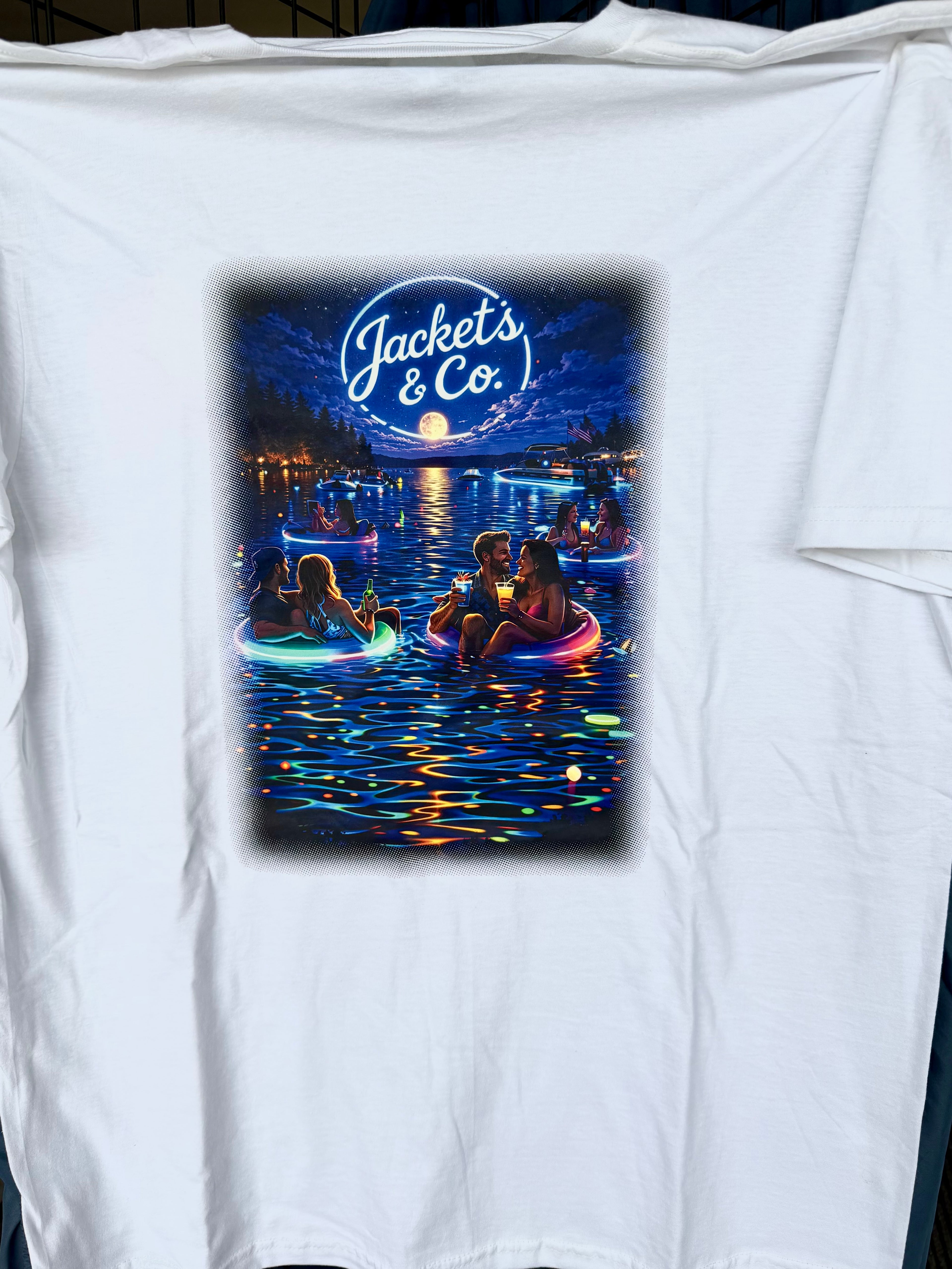 Night time Neon Float