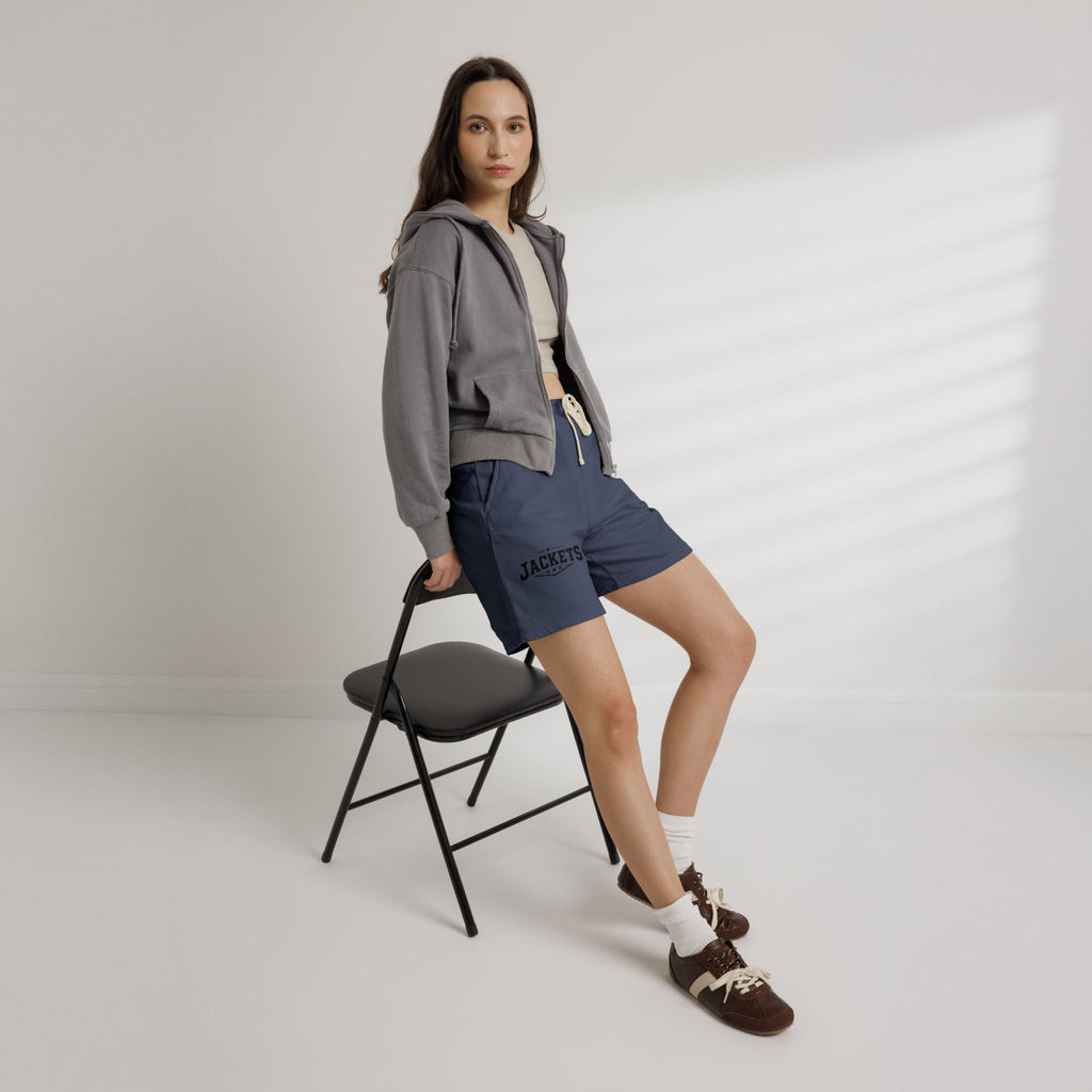Jackets Team Fleece Sweat Shorts — Garment-Dyed Lightweight Lounge Shorts