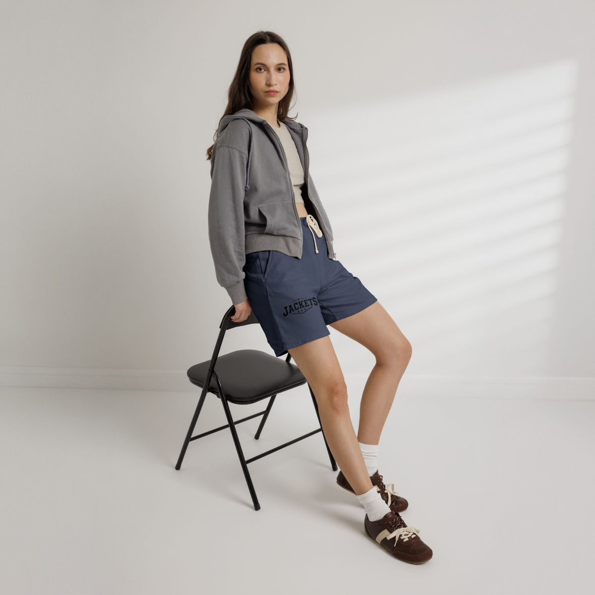 Jackets Team Fleece Sweat Shorts — Garment-Dyed Lightweight Lounge Shorts