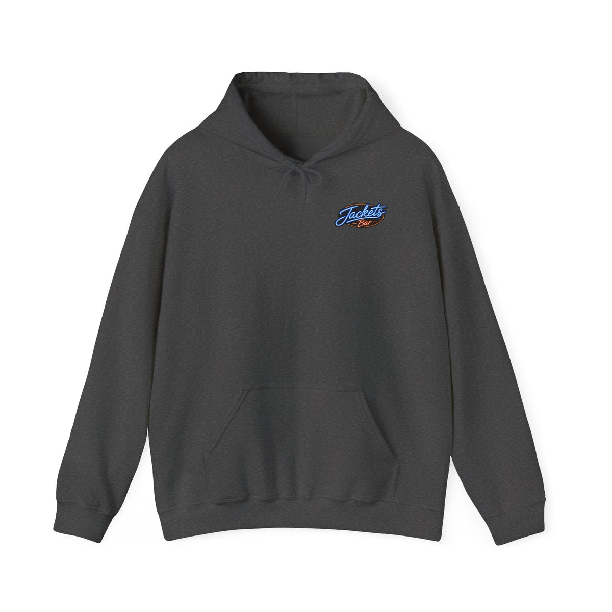 Jacket's Bar Hoodie — Vintage Pub Logo Hooded Sweatshirt