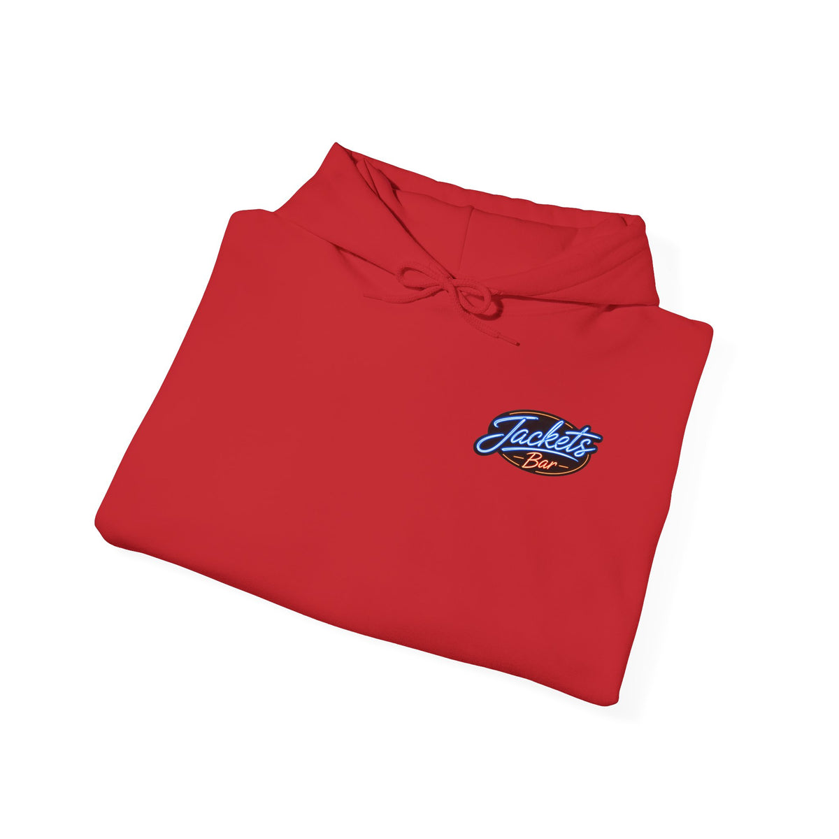 Jacket's Bar Hoodie — Tropical Sunset Beach Bar Pullover