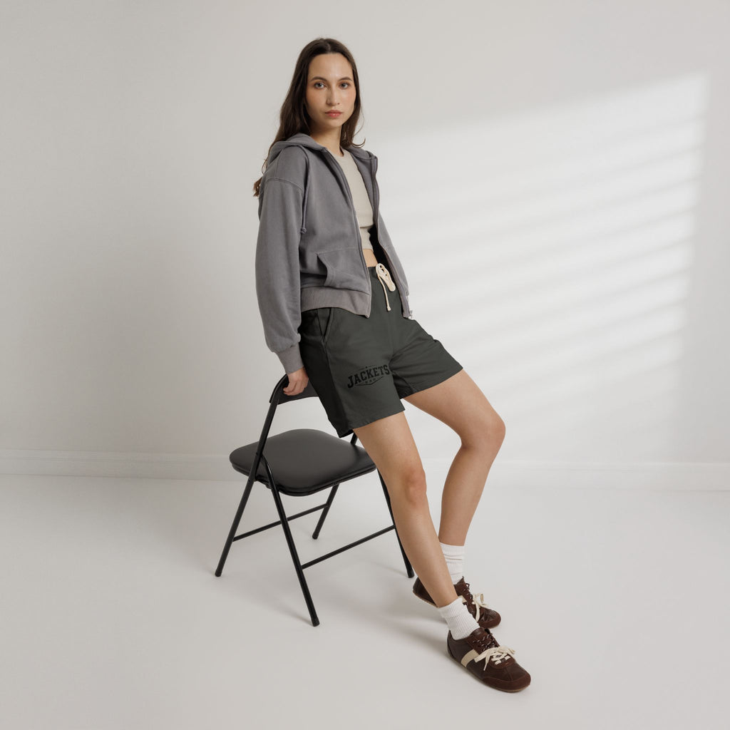 Jackets Team Fleece Sweat Shorts — Garment-Dyed Lightweight Lounge Shorts