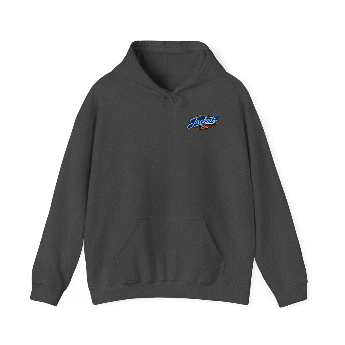 Jacket's Bar Hoodie — Tropical Sunset Beach Bar Pullover