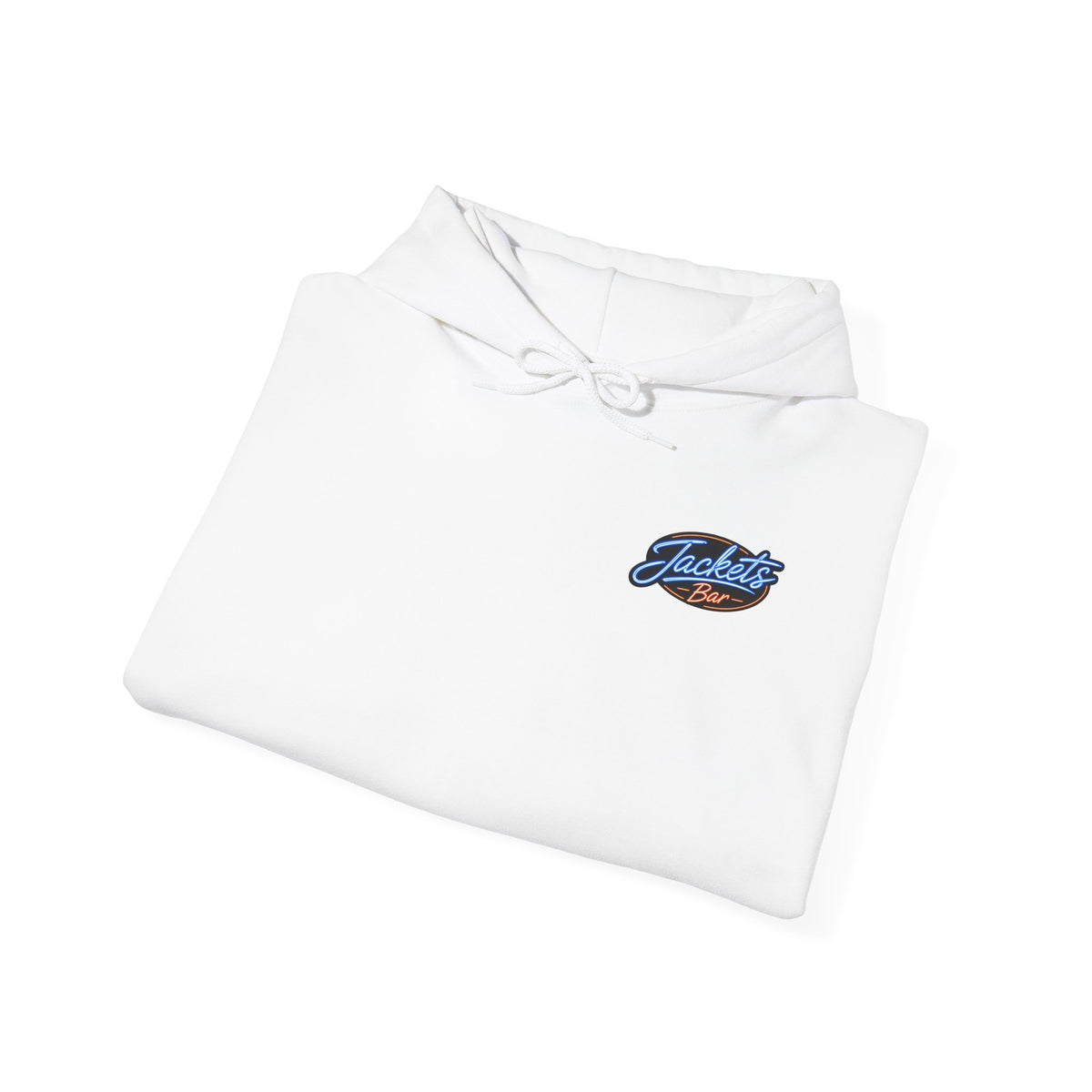 Jacket's Bar Hooded Sweatshirt — Vintage Pub Logo Hoodie