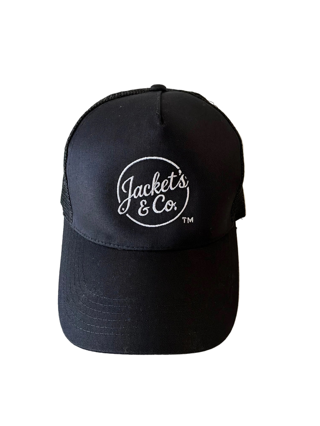 Black Mesh back Trucker Hat