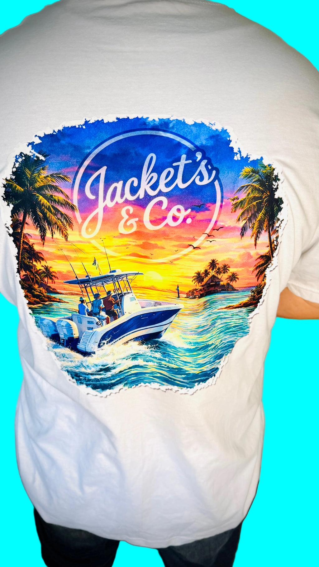 Sunset Cruise Custom T-shirt