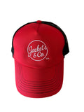 Red and Black Trucker Hat