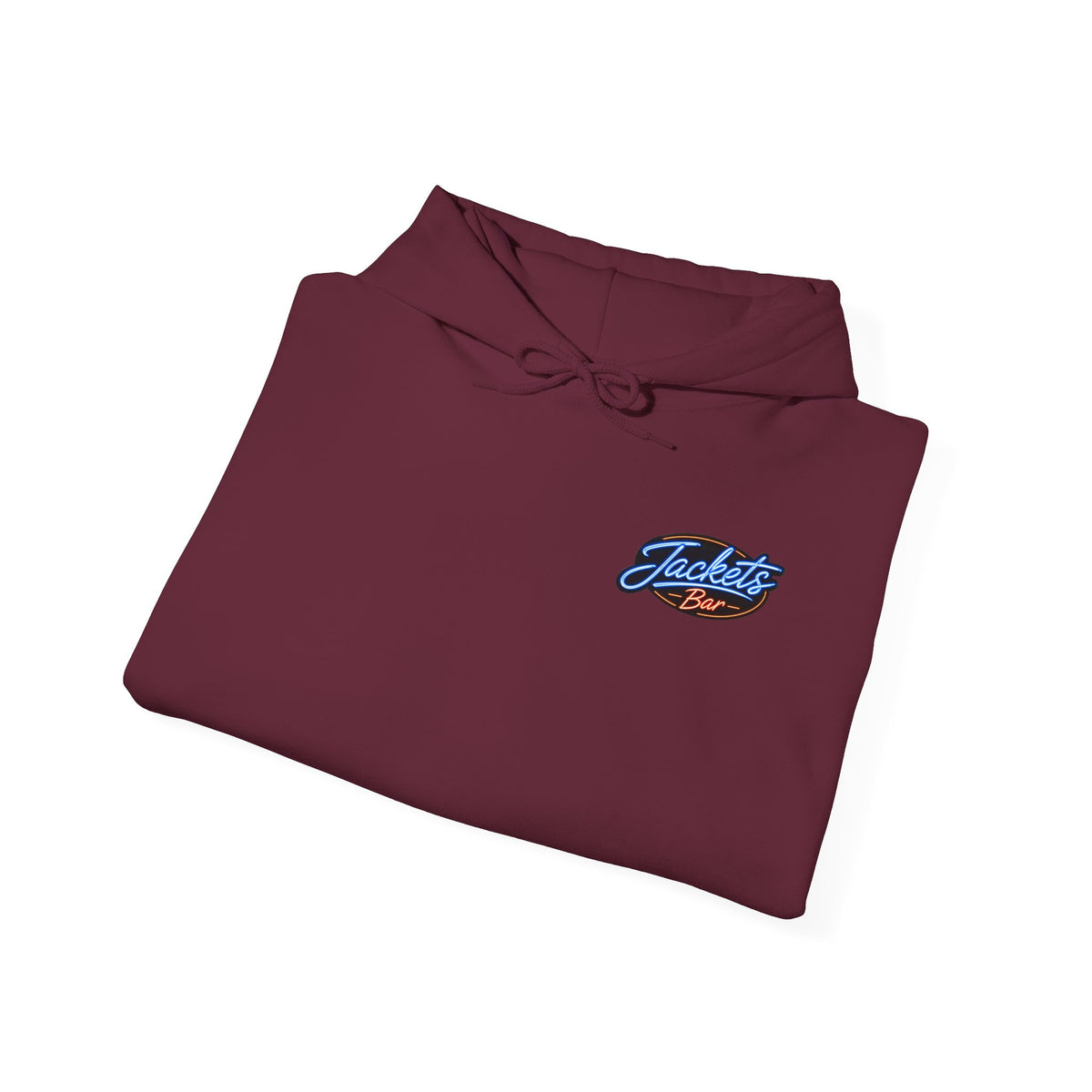Jacket's Bar Hoodie — Tropical Sunset Beach Bar Pullover