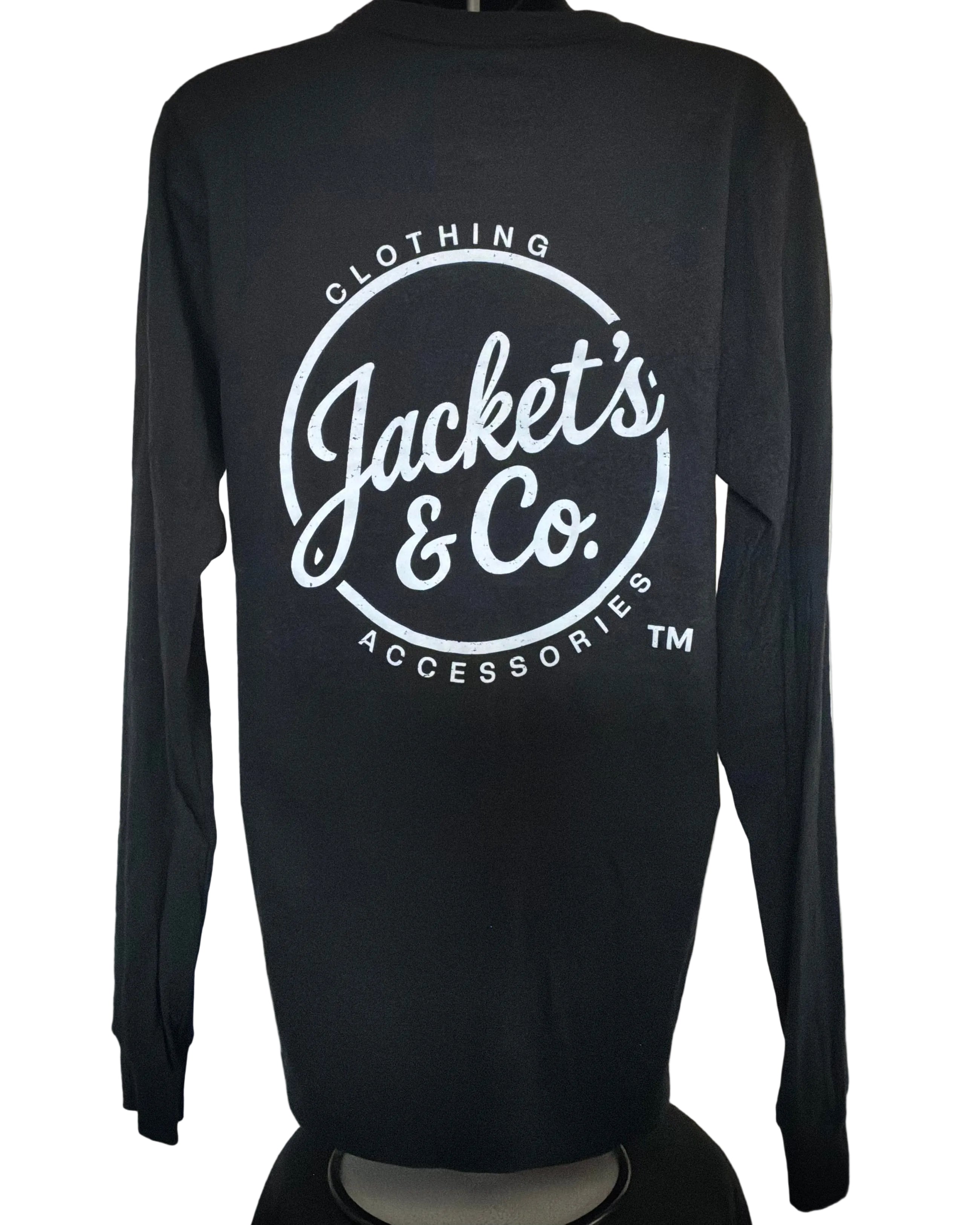 Long Sleeve Black Tee
