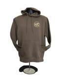 Mineral Hoodie with Khaki Font with front pocket