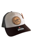 Limited Edition Trucker Hat with Leather Circle Logo
