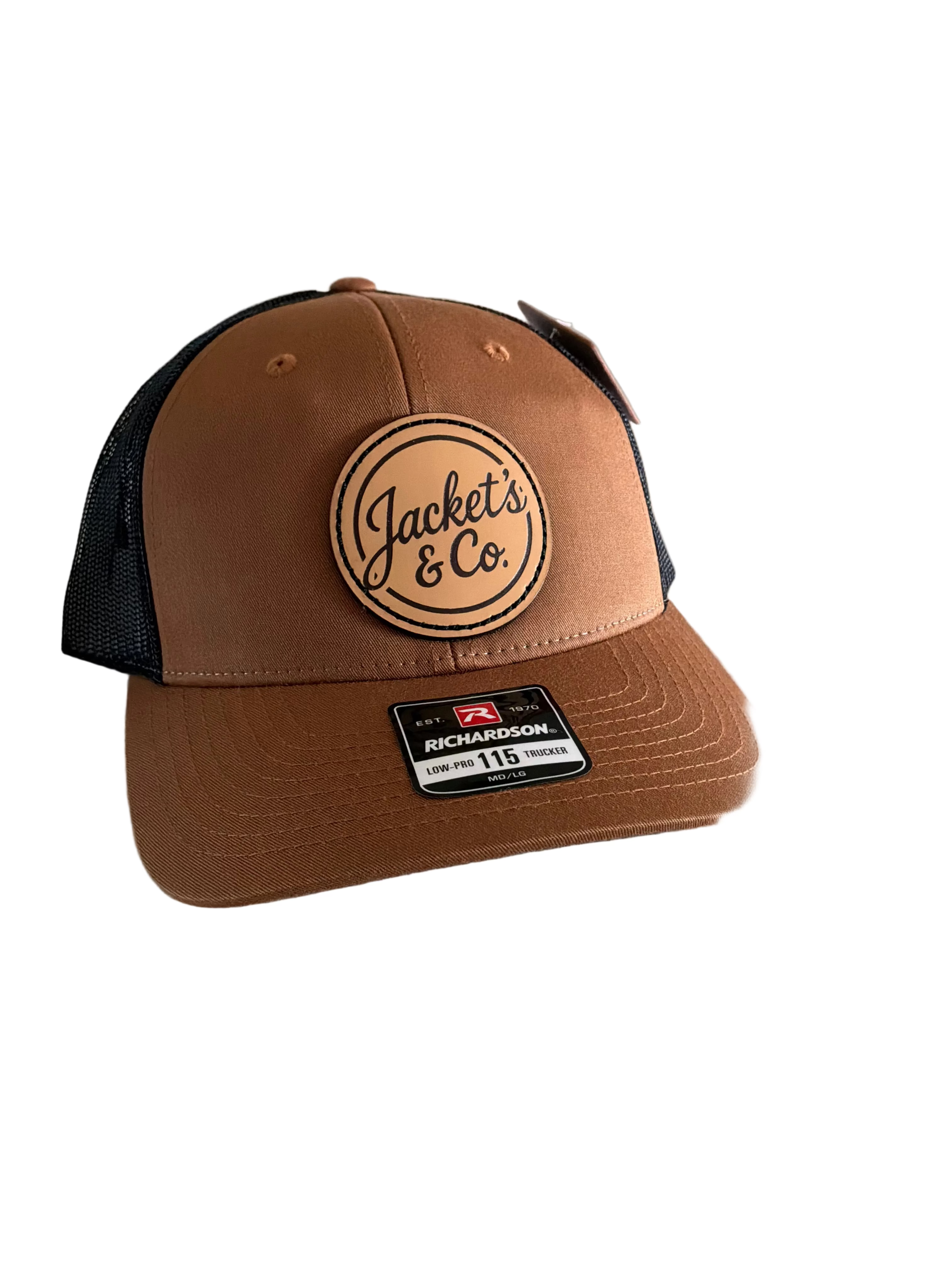 Limited Edition Trucker Hat with Leather Circle Logo